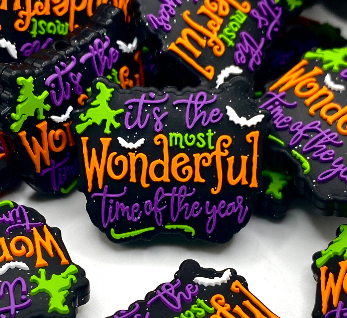 It's The Most Wonderful Time of The Year! Silicone Focal Beads