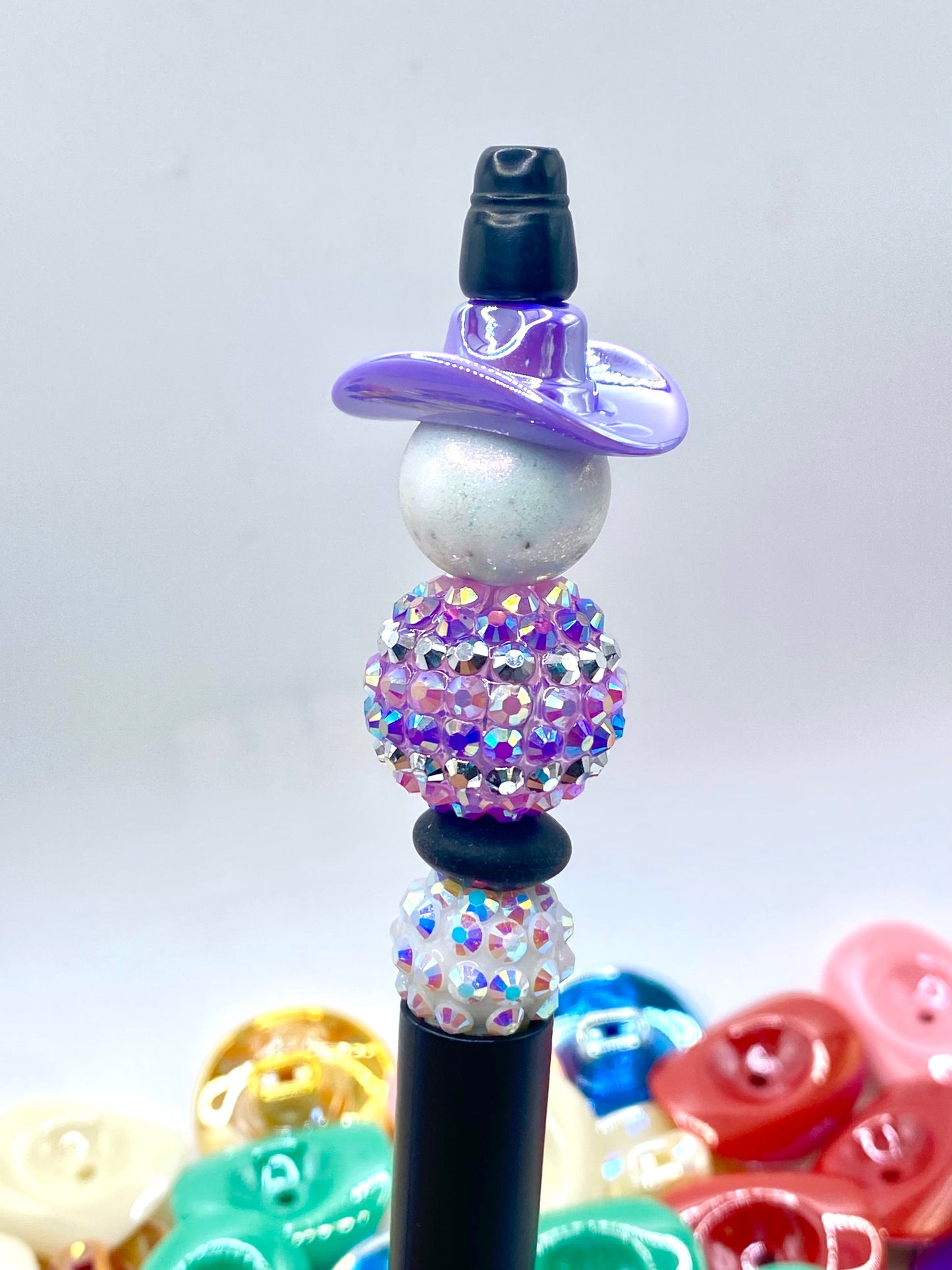 Cowboy Hats Acrylic Beads