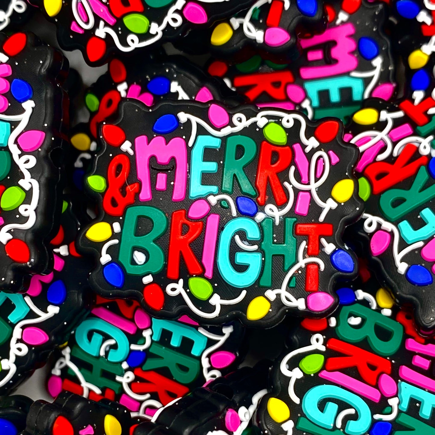 Merry & Bright Silicone Focal Beads