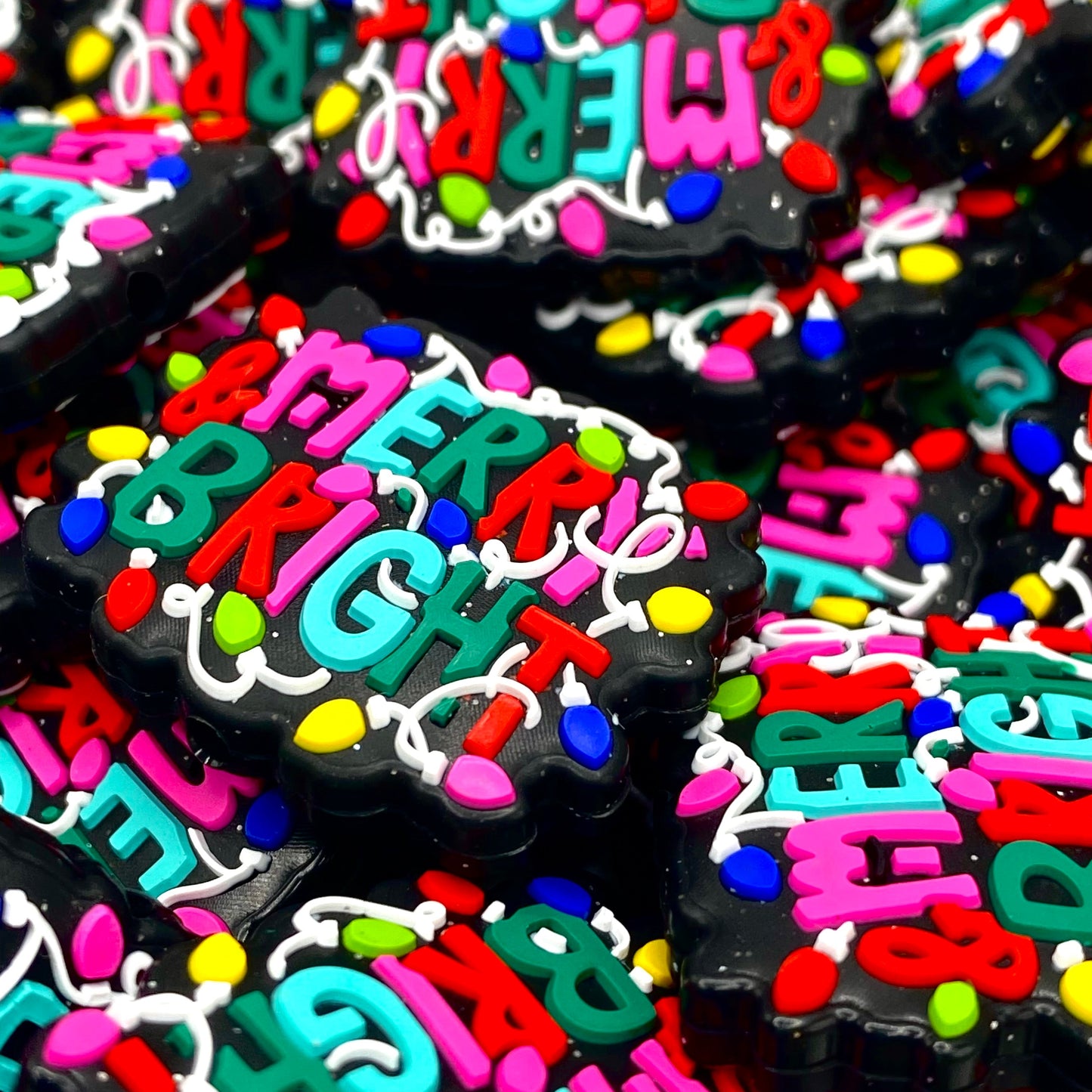 Merry & Bright Silicone Focal Beads