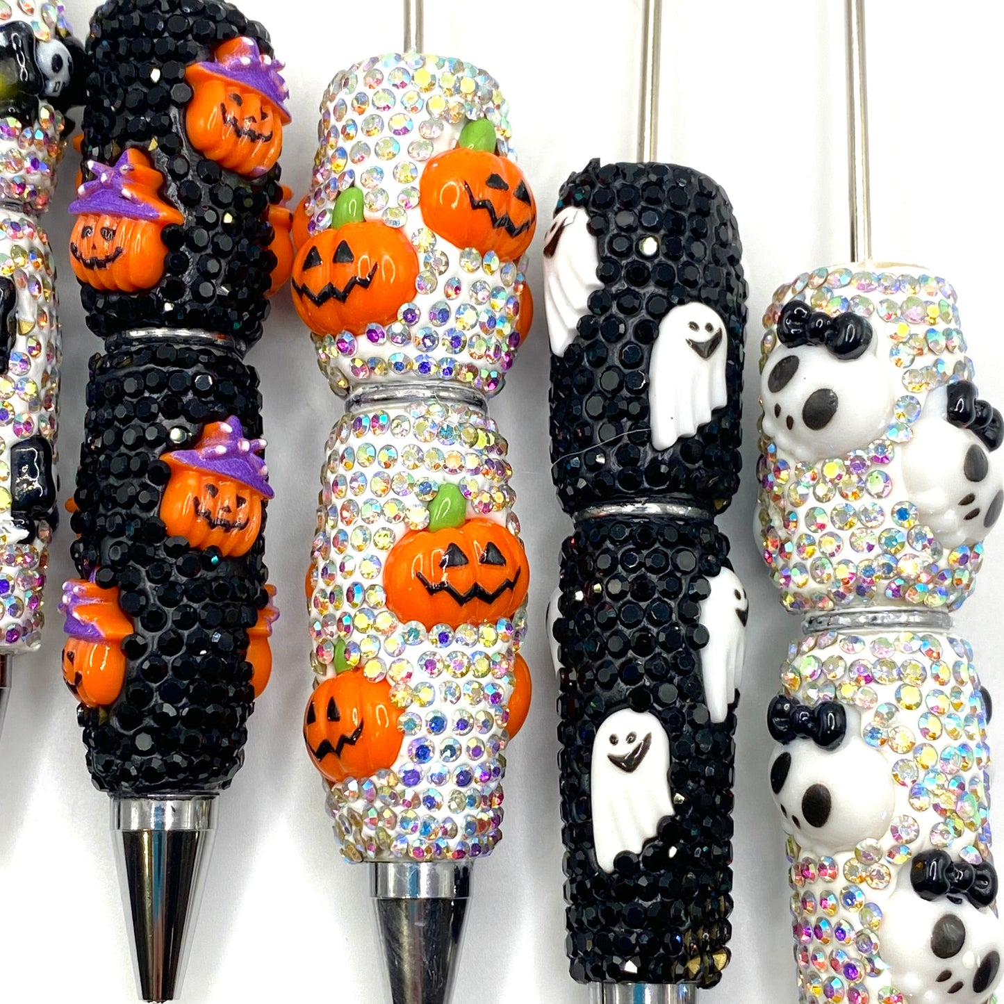 6pc Spooky Vibes 2.0 Fancy Beadable Pens