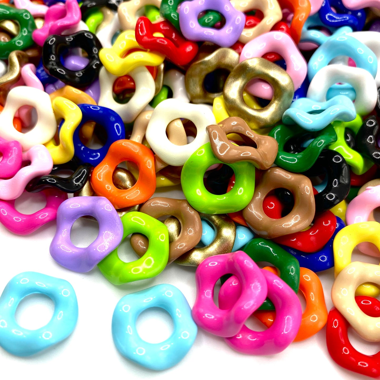 Wavy Energy Spacer Beads