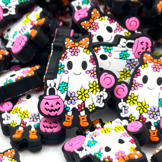 Dead But Blooming Silicone Focal Beads