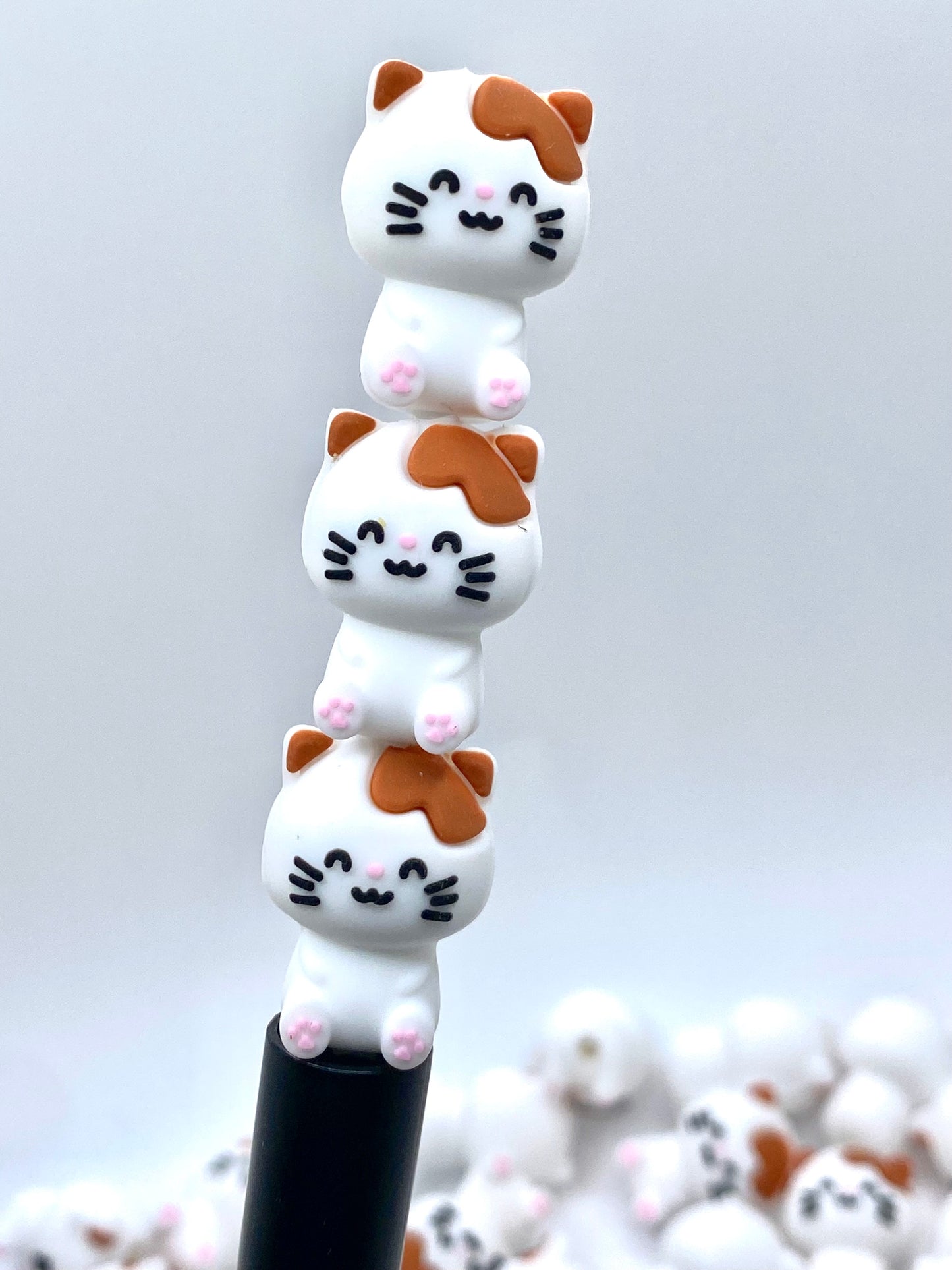 Every Cat Is My Best Friend 3D Silicone Focal Beads