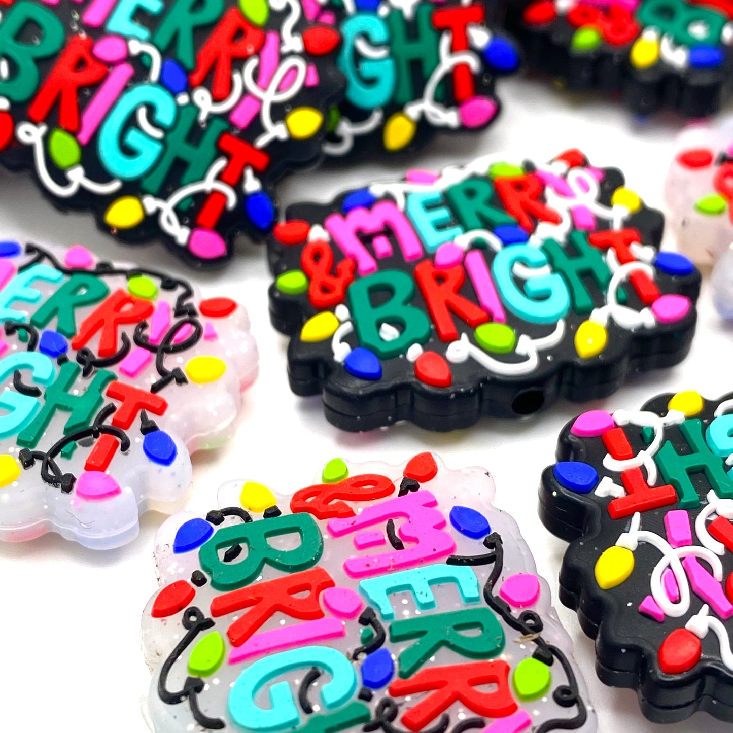 Merry & Bright Silicone Focal Beads