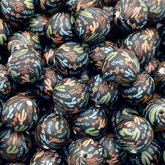 When Things Get Tough, Stick with it Printed Silicone Beads