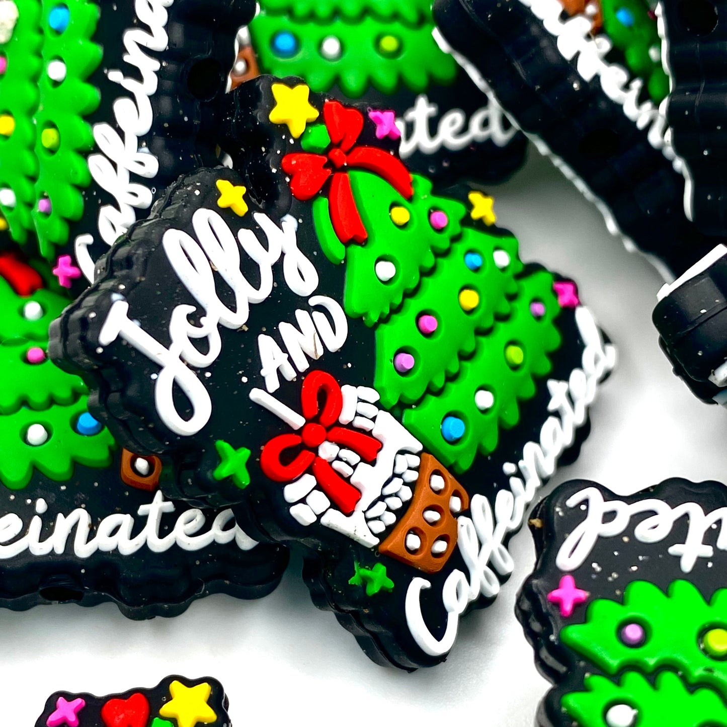 Jolly & Caffeinated Silicone Focal Beads