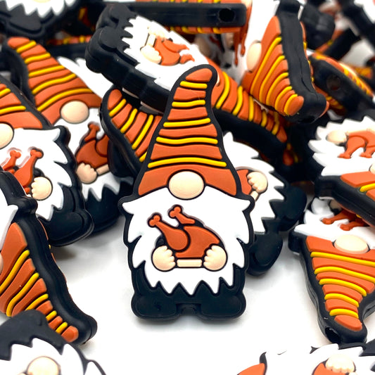 Full Belly, Happy Gnome Silicone Focal Beads