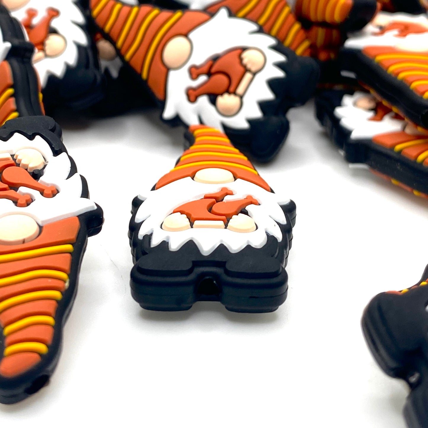 Full Belly, Happy Gnome Silicone Focal Beads
