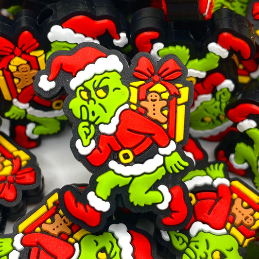 I came. I saw. I stole Christmas Silicone Focal Beads