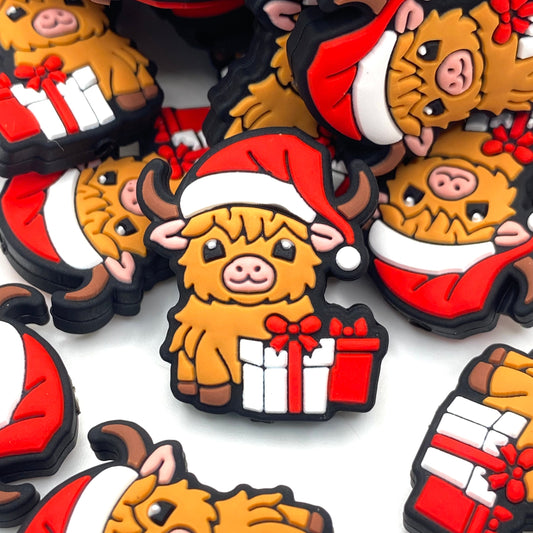This Gift Is Moo-velous! Silicone Focal Beads