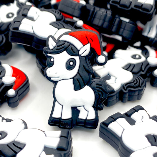 Sleigh Rides & Horse Vibes Silicone Focal Beads