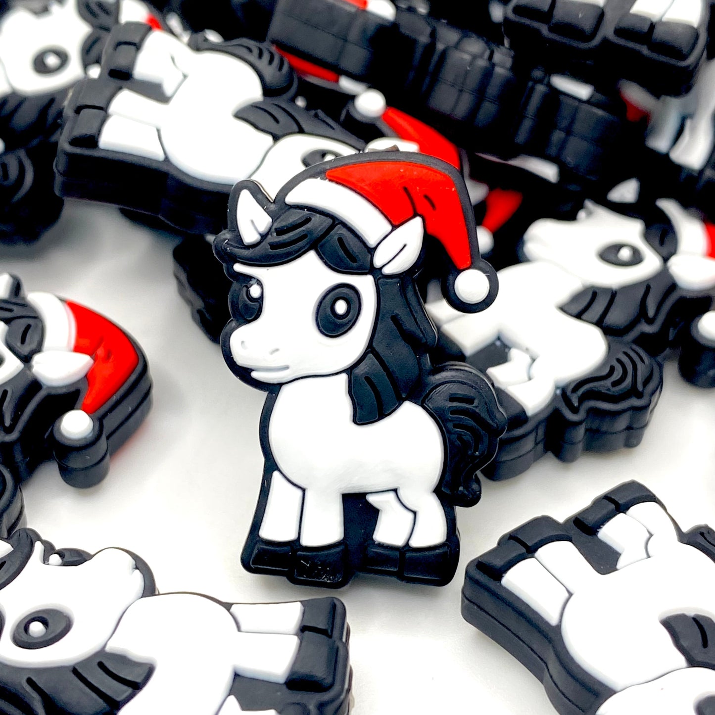 Sleigh Rides & Horse Vibes Silicone Focal Beads