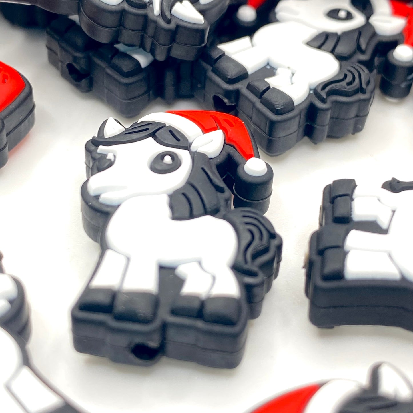 Sleigh Rides & Horse Vibes Silicone Focal Beads
