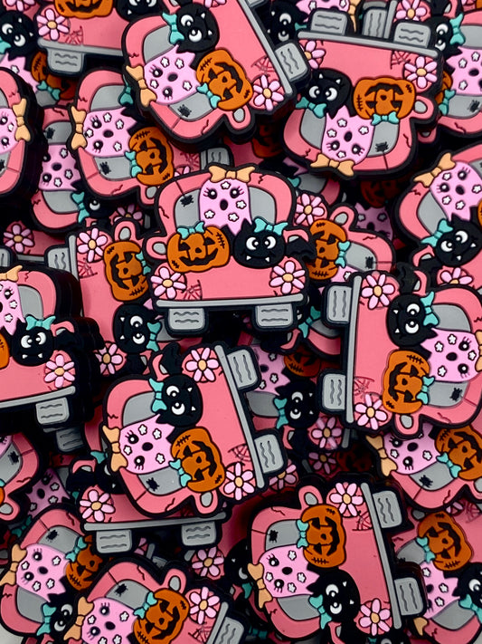 Too Cute to Spook Silicone Focal Beads