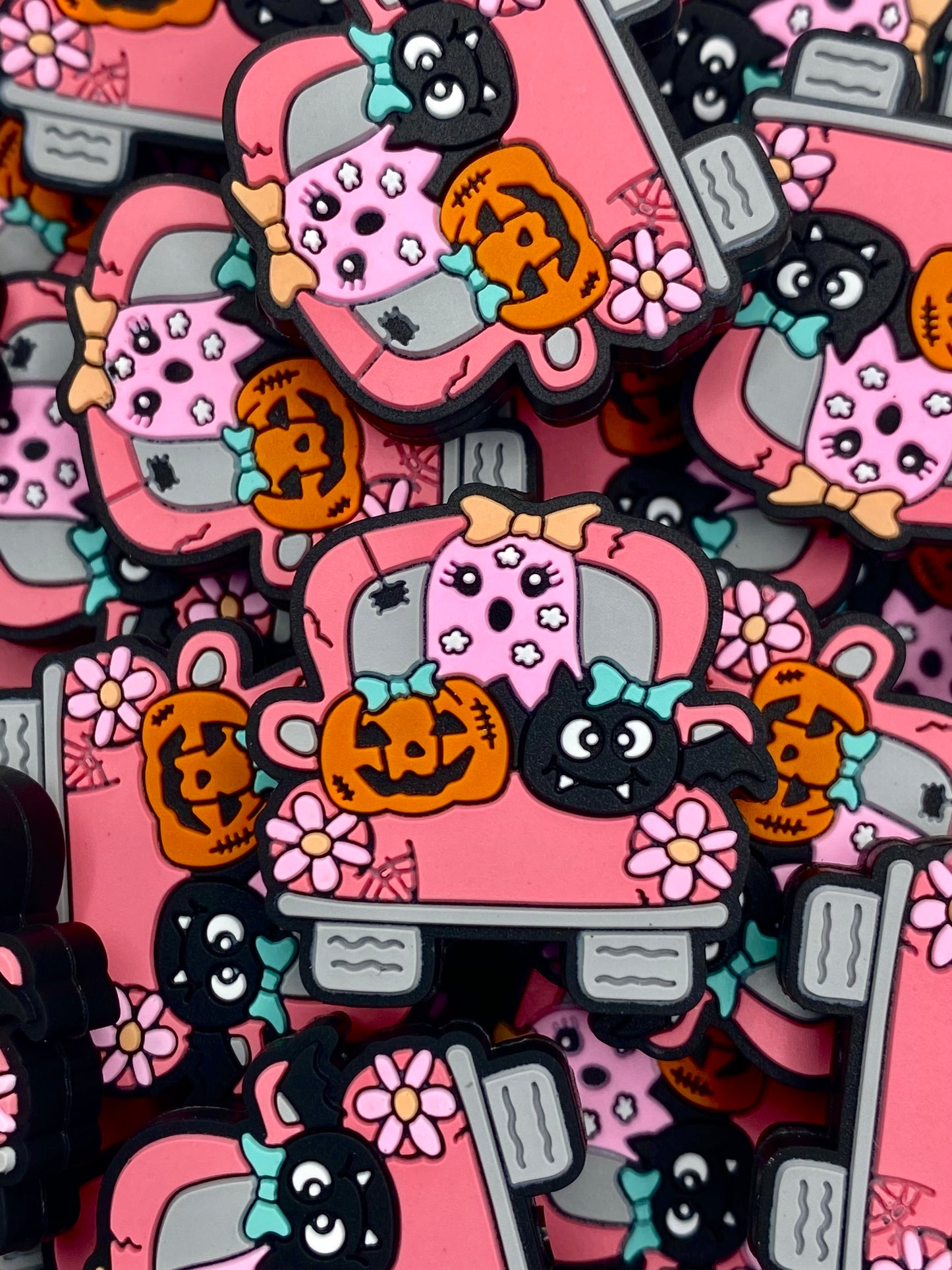 Too Cute to Spook Silicone Focal Beads