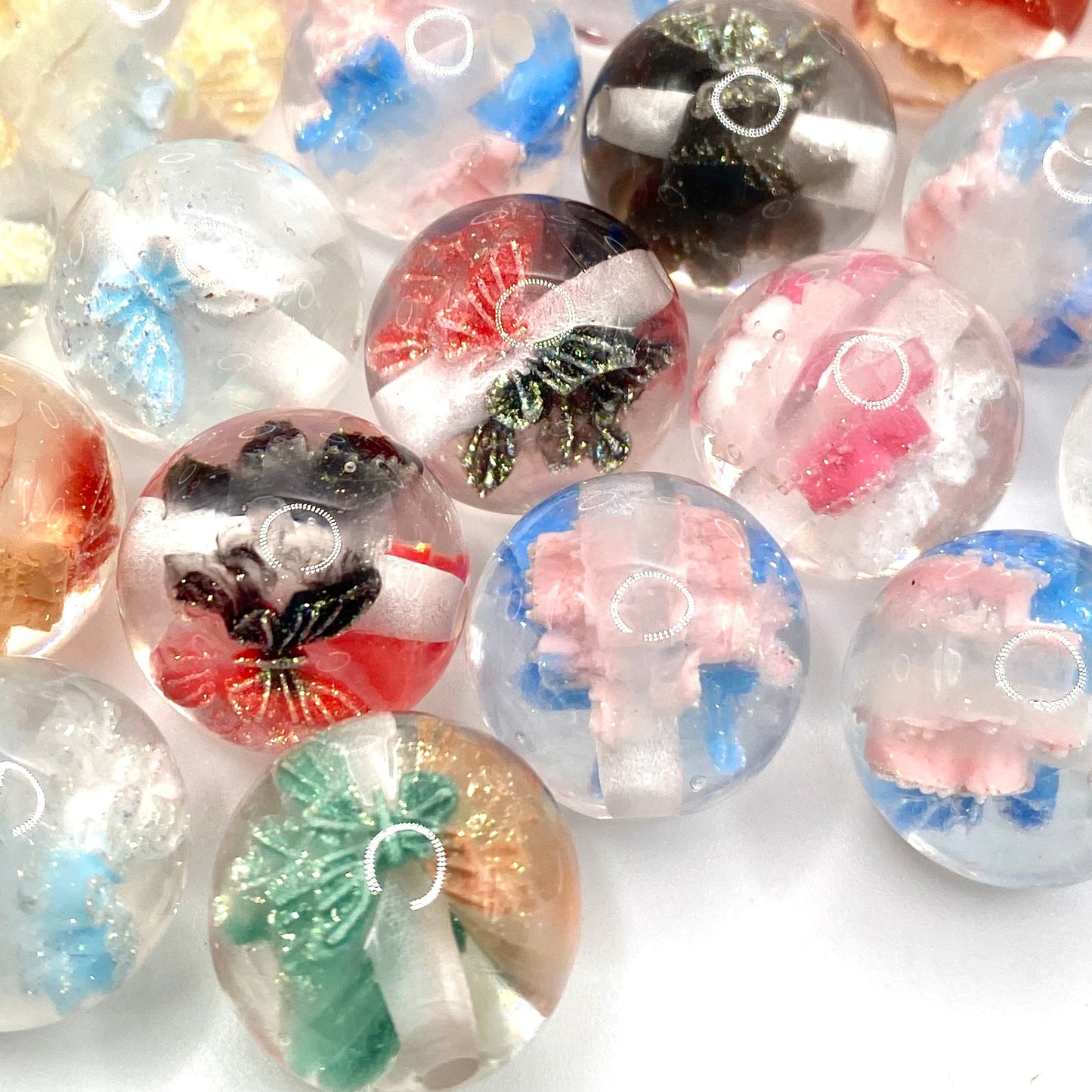 Soft Wings, Strong Soul Acrylic Beads