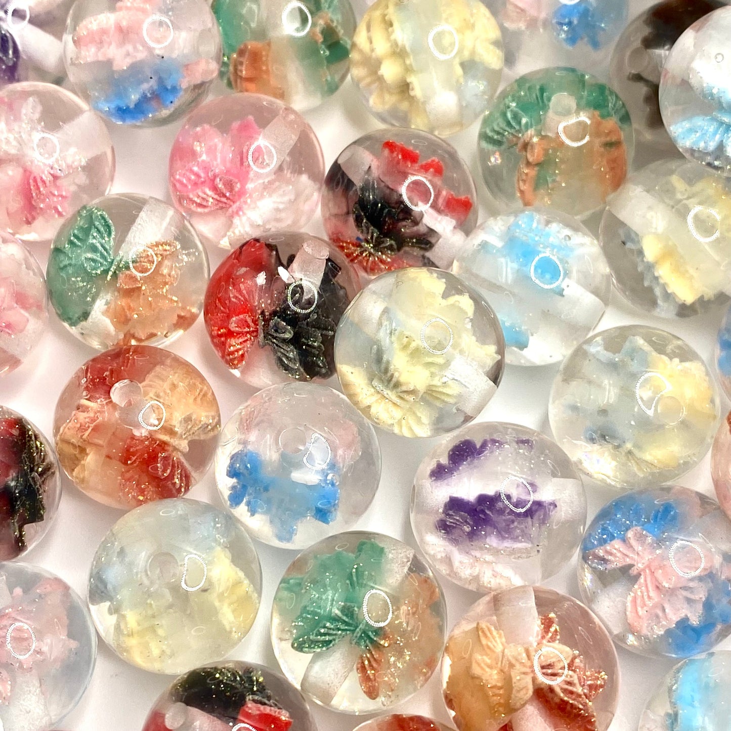 Soft Wings, Strong Soul Acrylic Beads