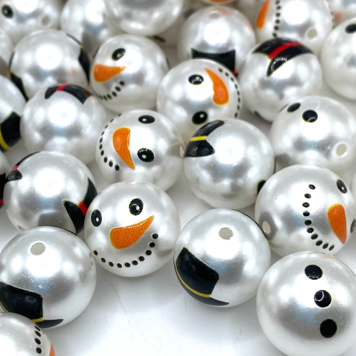 Stay Frosty Acrylic Beads