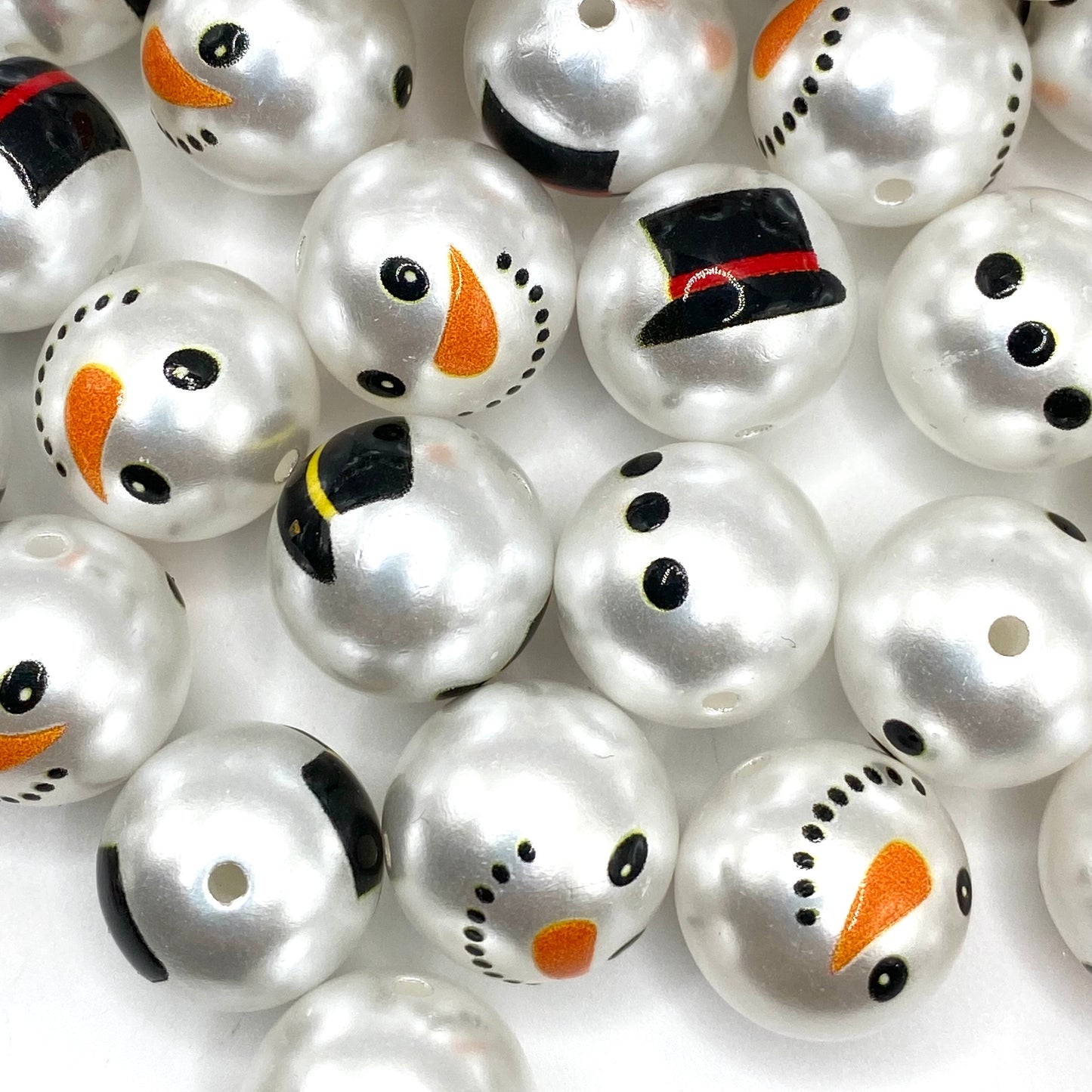 Stay Frosty Acrylic Beads