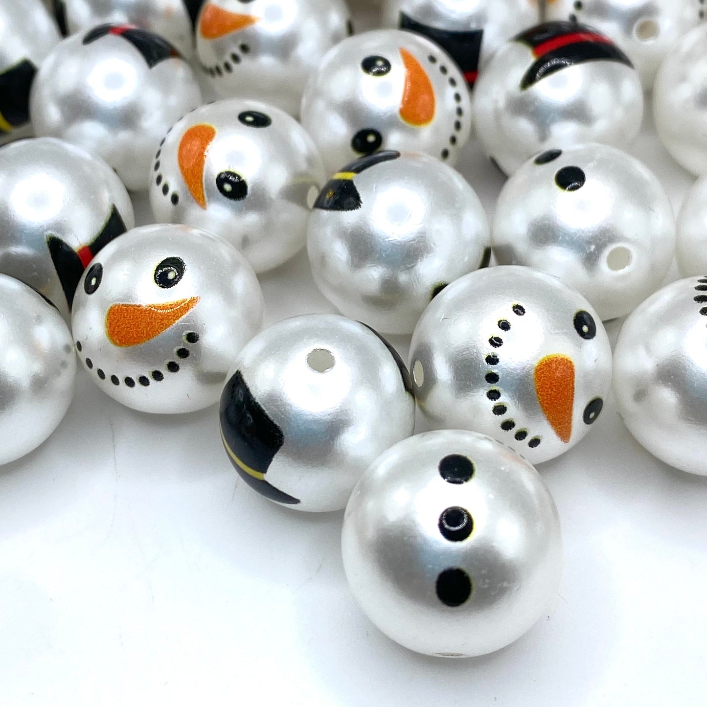 Stay Frosty Acrylic Beads