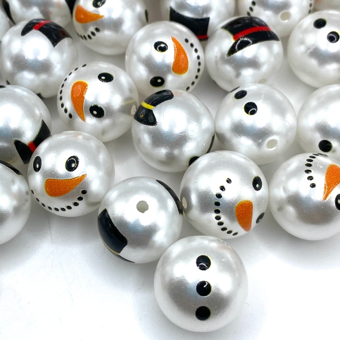Stay Frosty Acrylic Beads
