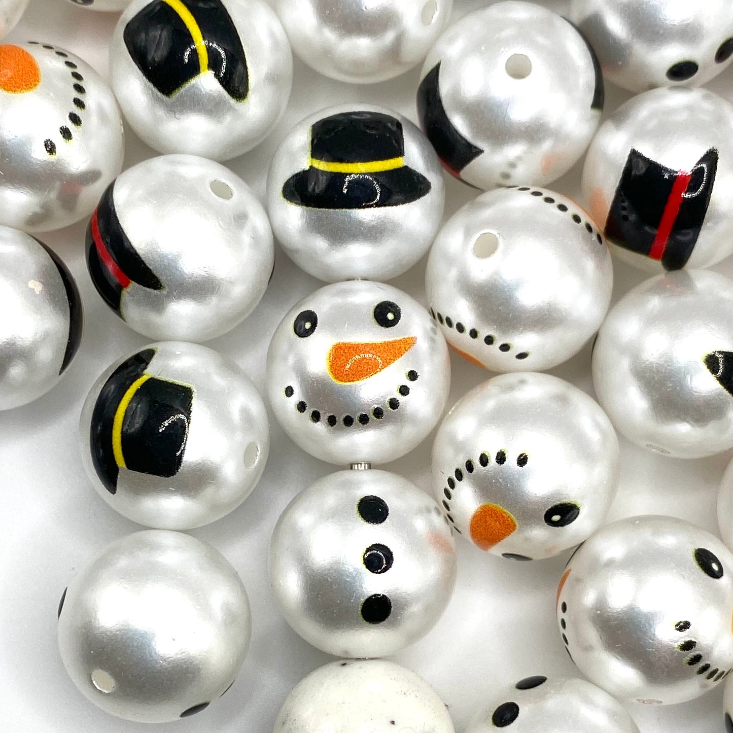 Stay Frosty Acrylic Beads