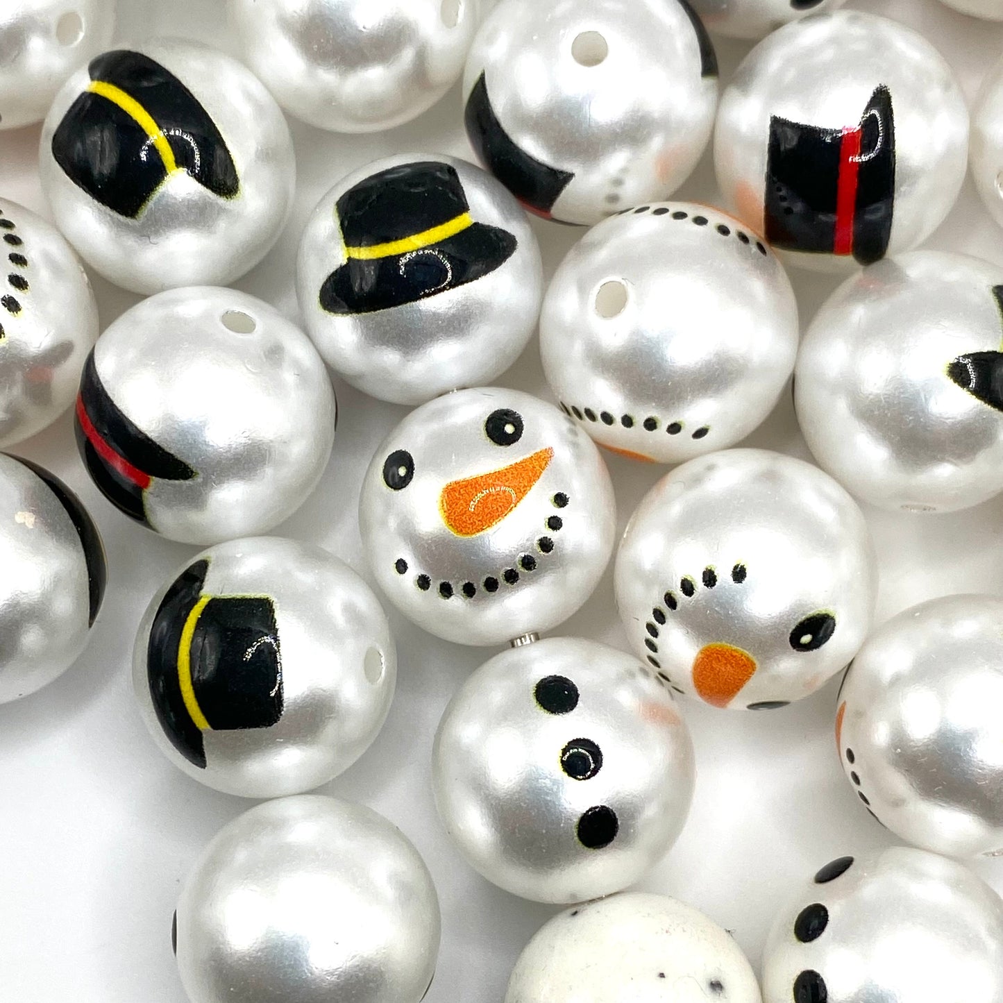 Stay Frosty Acrylic Beads