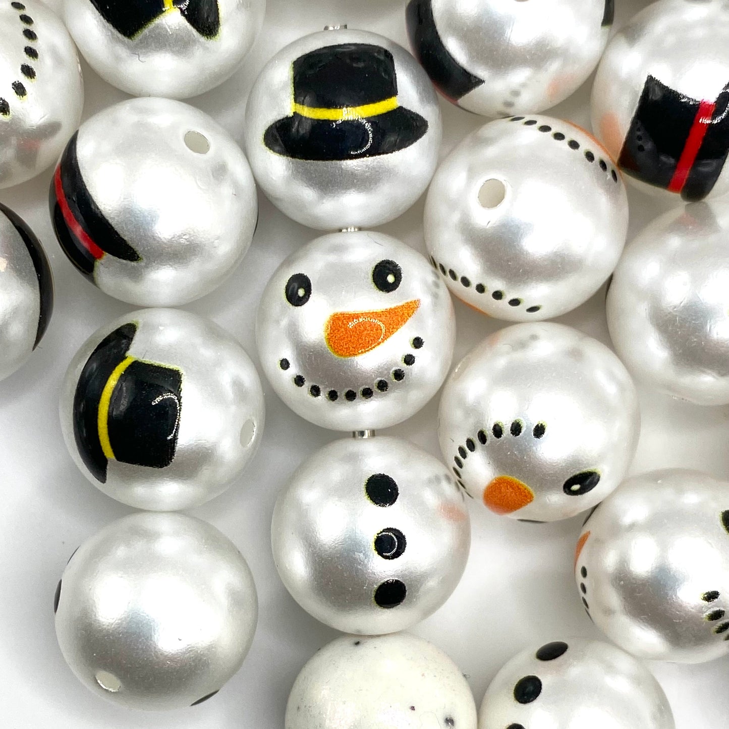 Stay Frosty Acrylic Beads