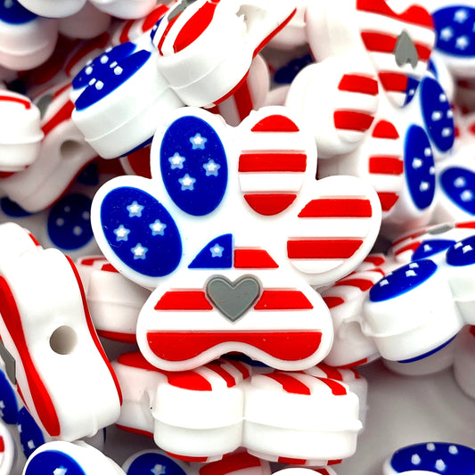 United Paws of America Silicone Focal Beads