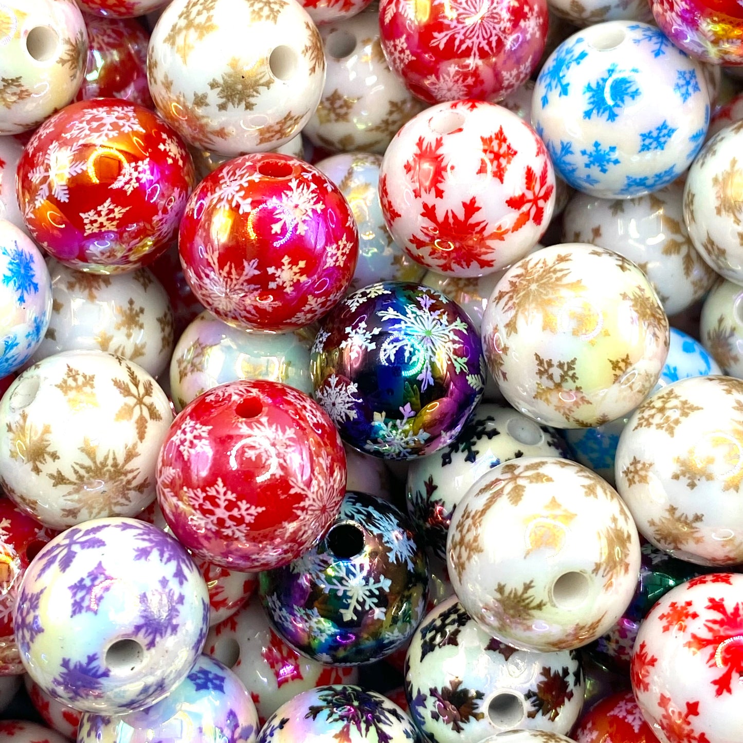 Stay Cool, Snowflake! Acrylic Beads