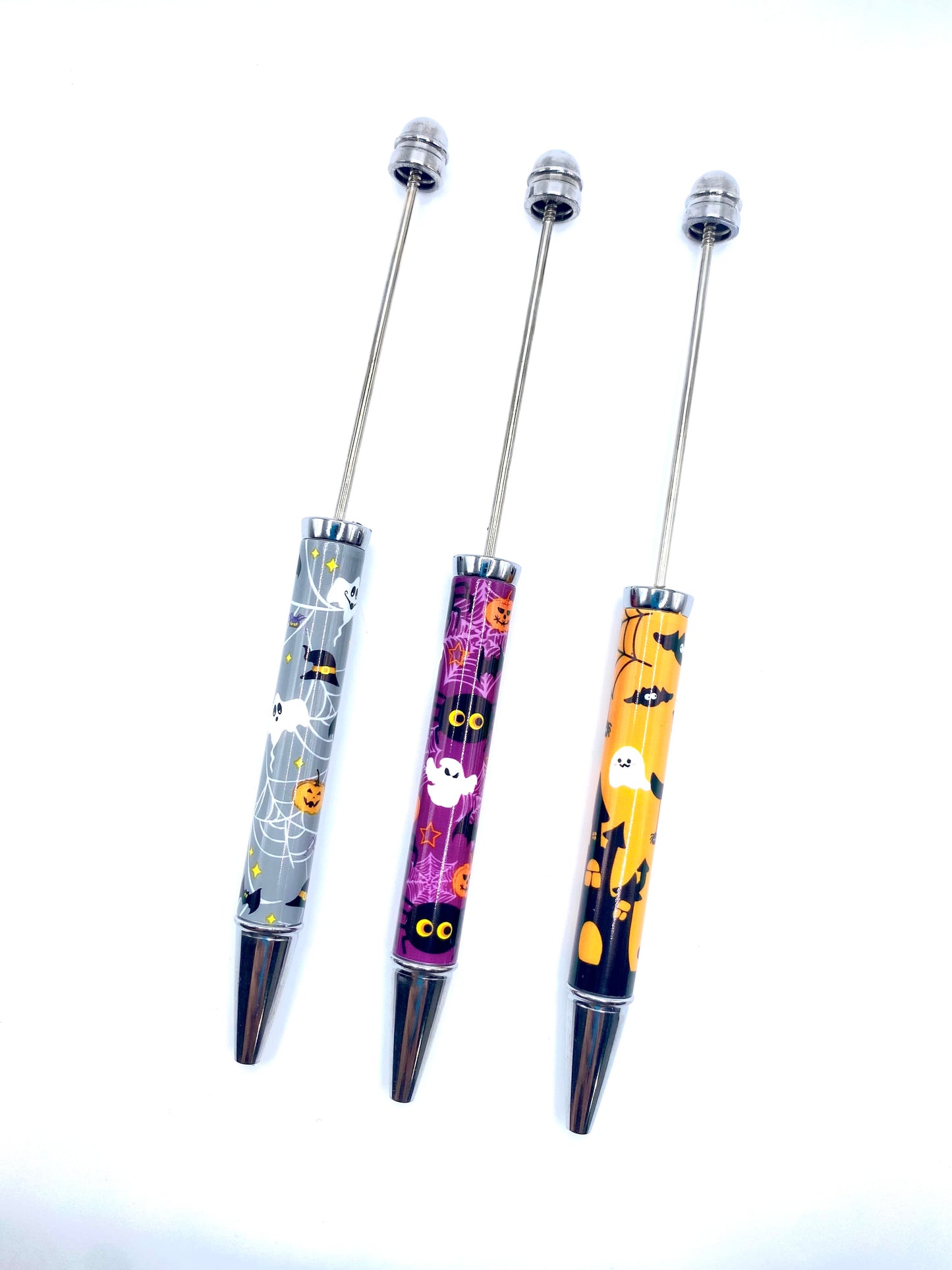 Halloween Themed Beadable Pens