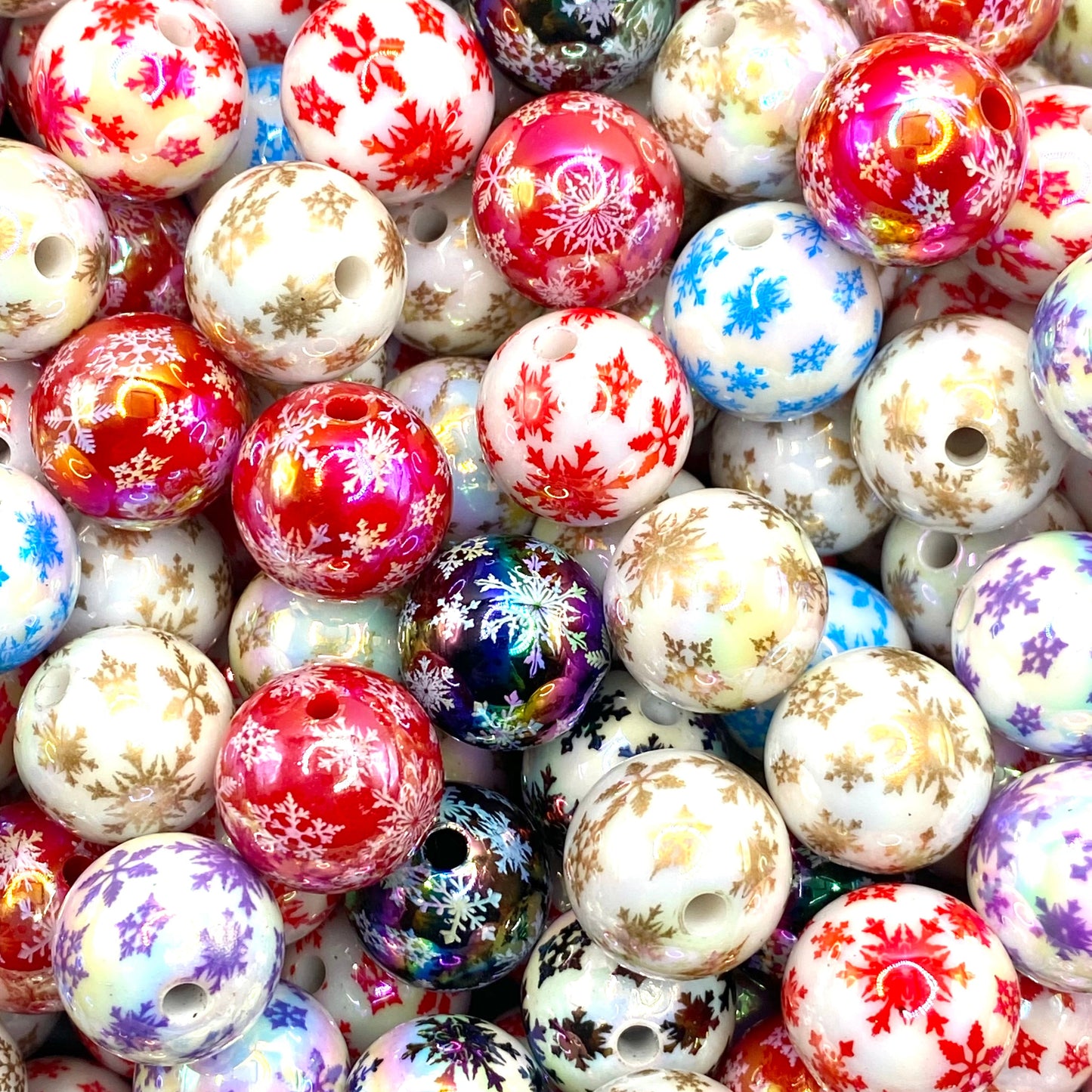 Stay Cool, Snowflake! Acrylic Beads