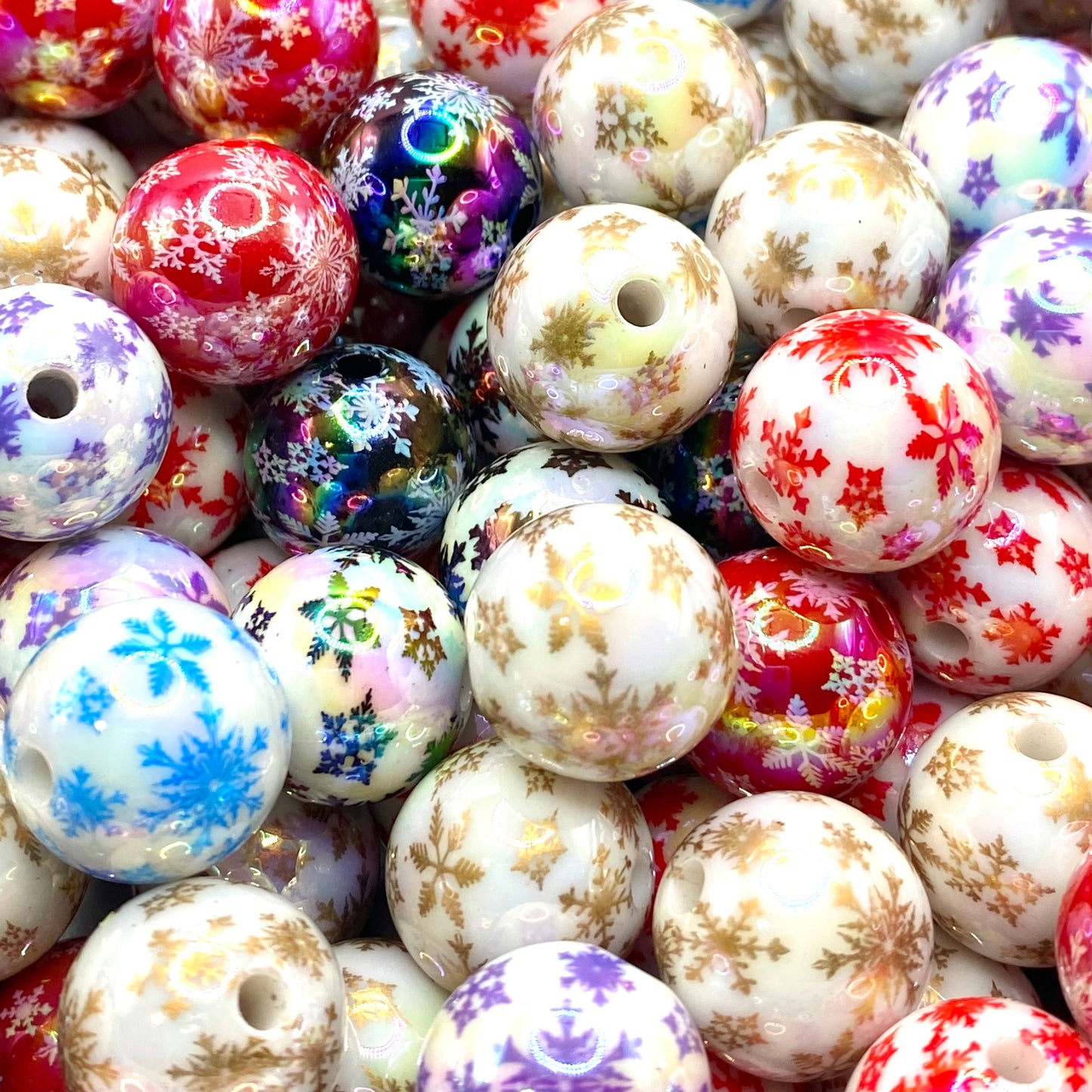 Stay Cool, Snowflake! Acrylic Beads