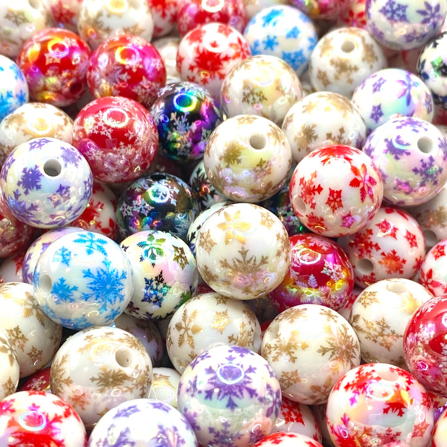 Stay Cool, Snowflake! Acrylic Beads