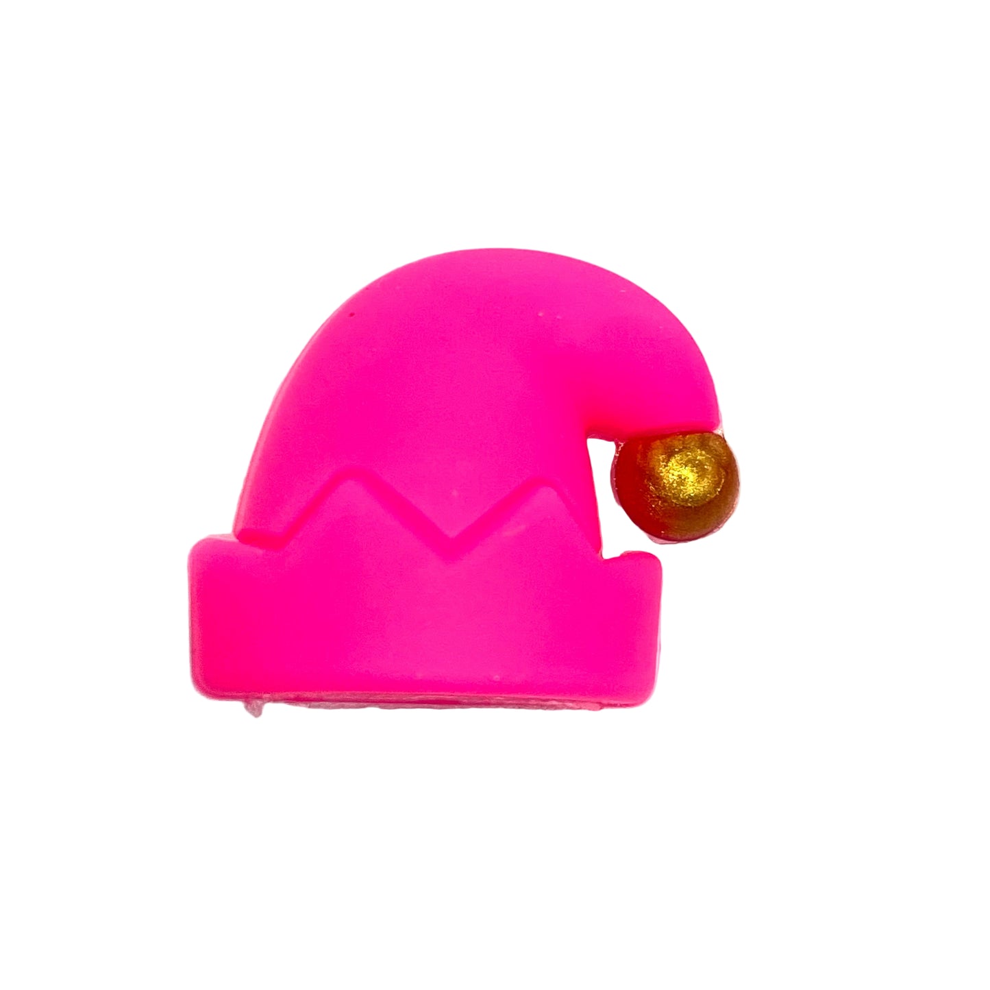 Santa Is My Bestie 3D Silicone Focal Beads