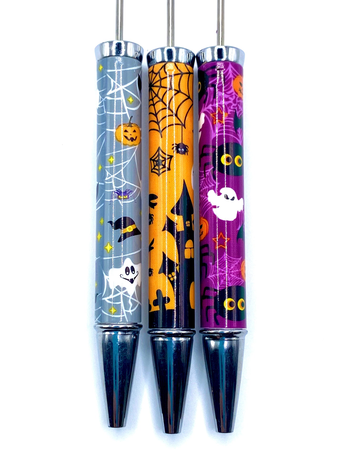 Halloween Themed Beadable Pens