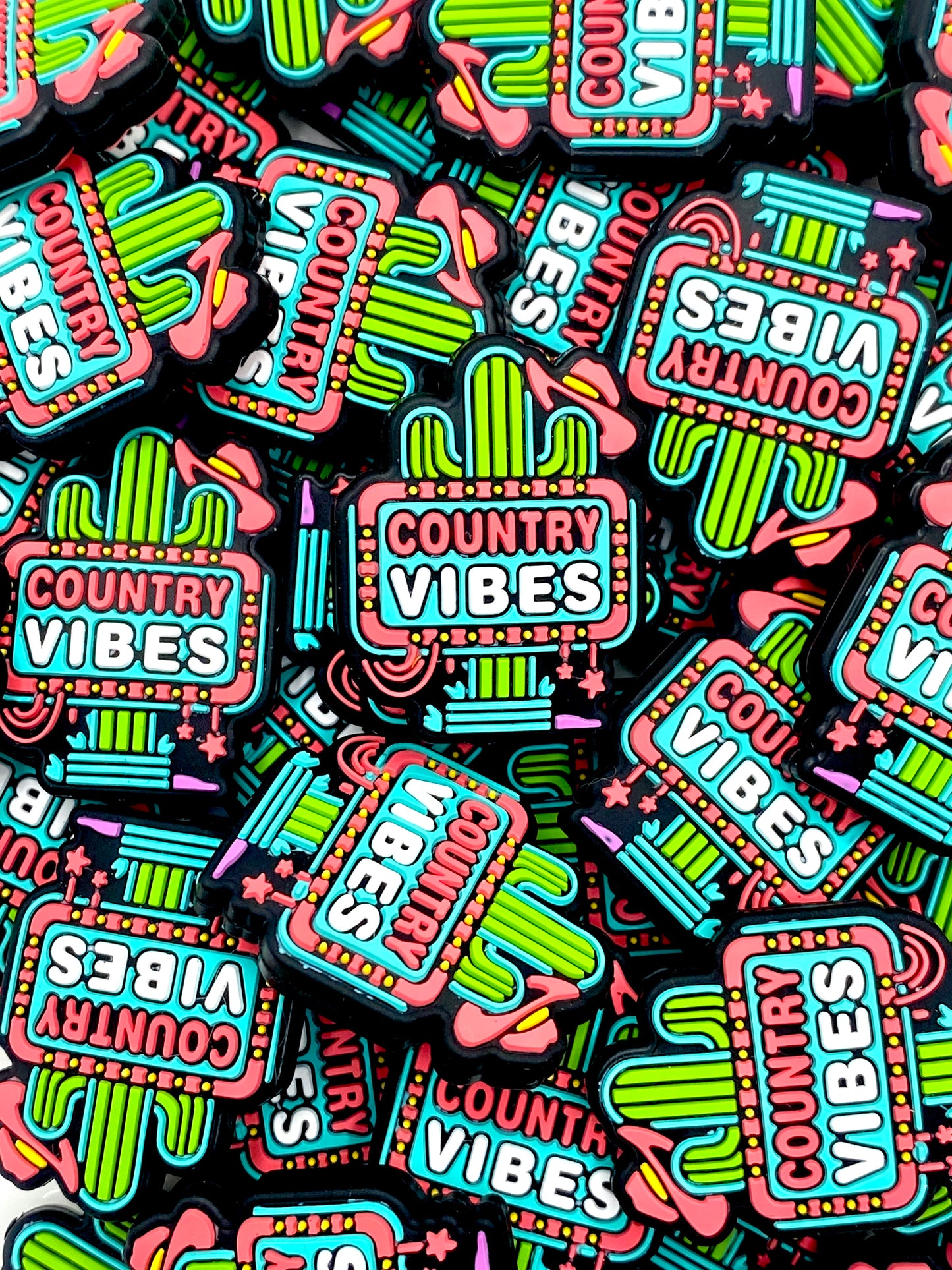 Country Vibes Silicone Focal Beads