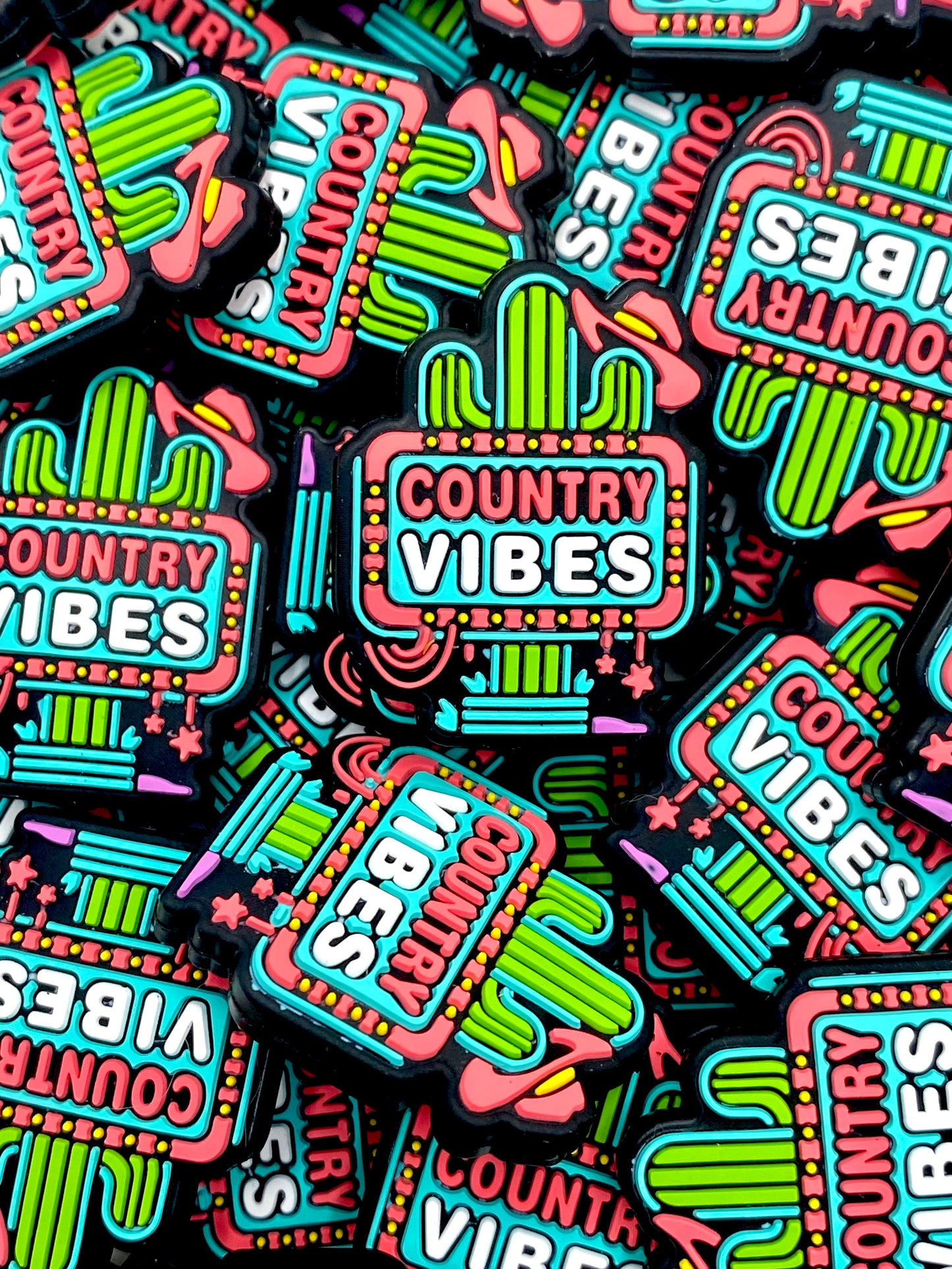 Country Vibes Silicone Focal Beads