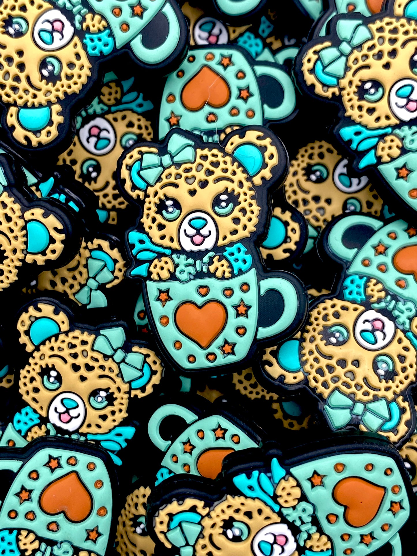 Coffee Is My Spirit Animal Silicone Focal Beads