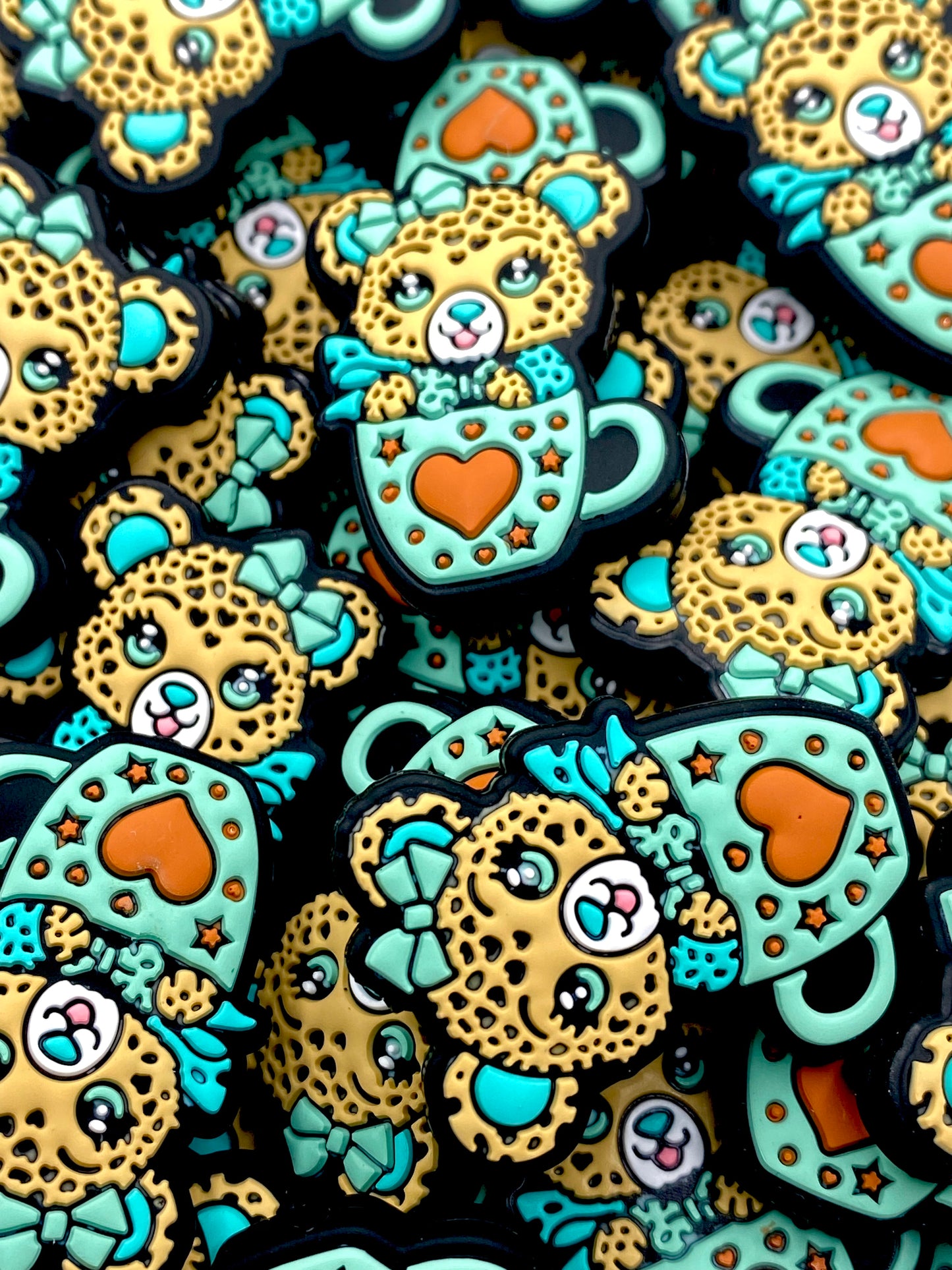 Coffee Is My Spirit Animal Silicone Focal Beads