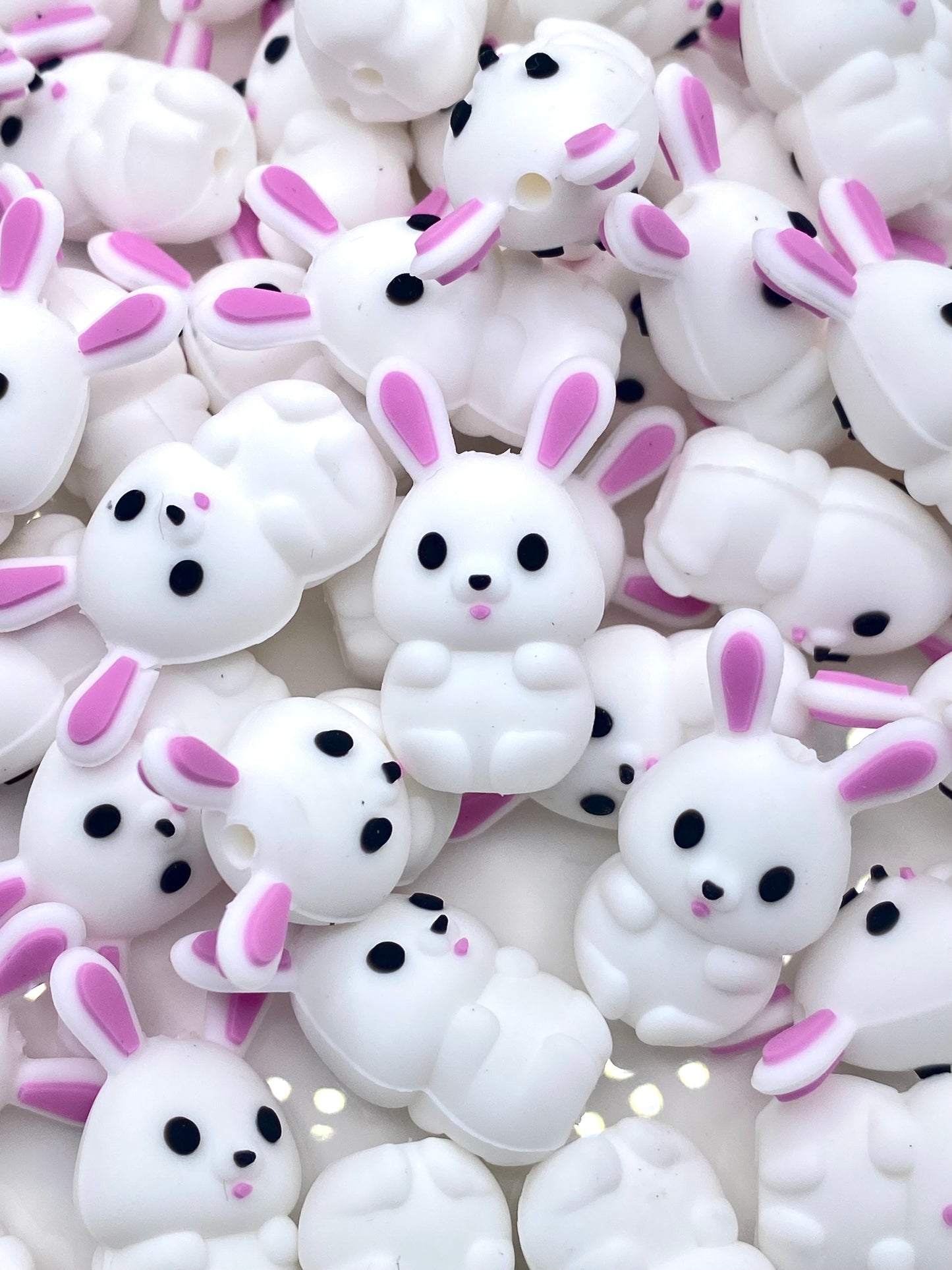 Your Some-Bunny Special 3D Silicone Focal Beads