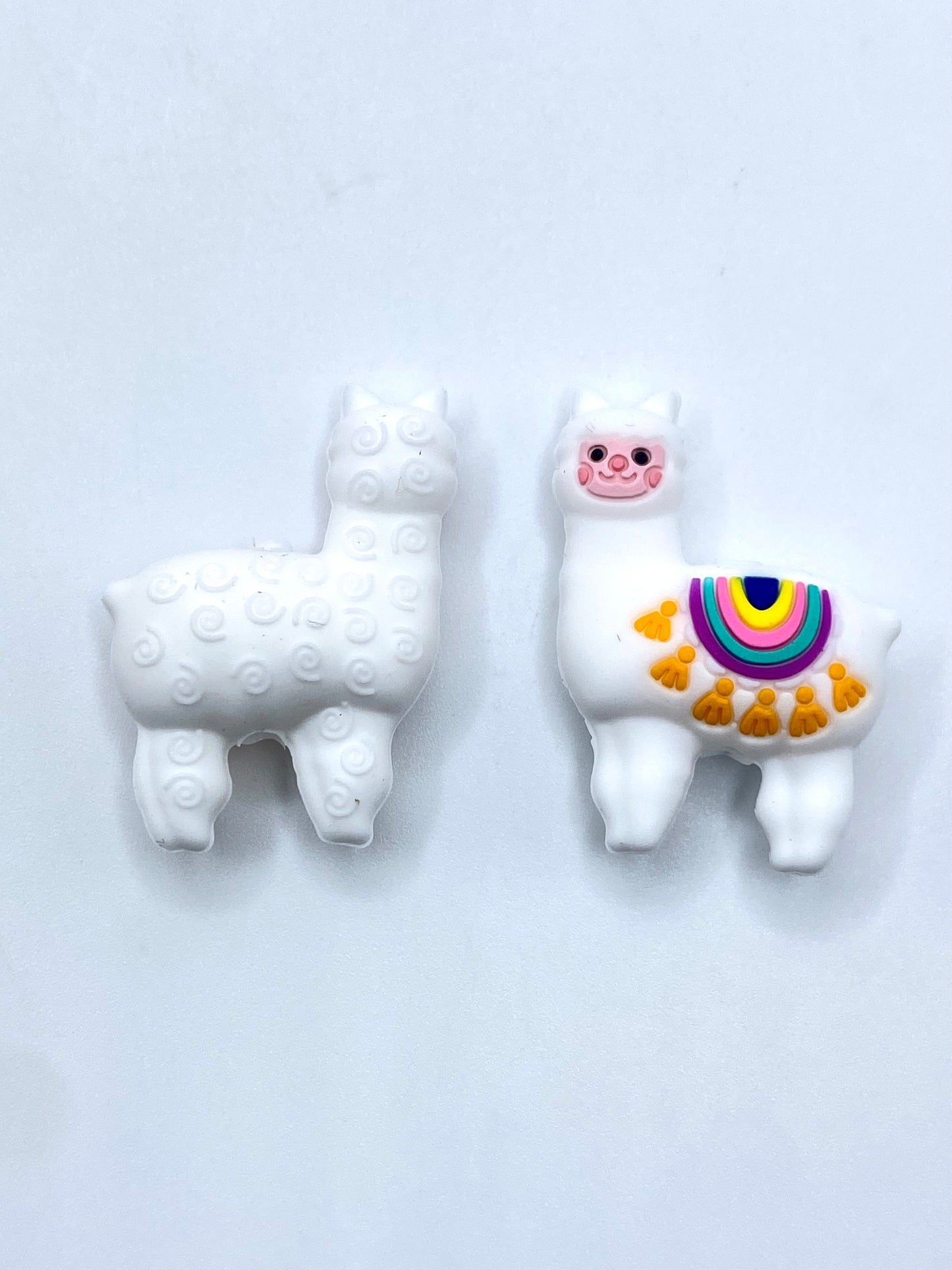 No Drama Llama 3D Silicone Focal Beads