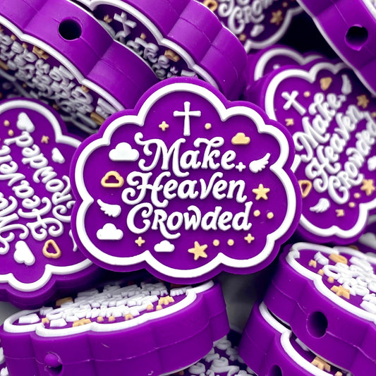 Make Heaven Crowded Silicone Focal Beads