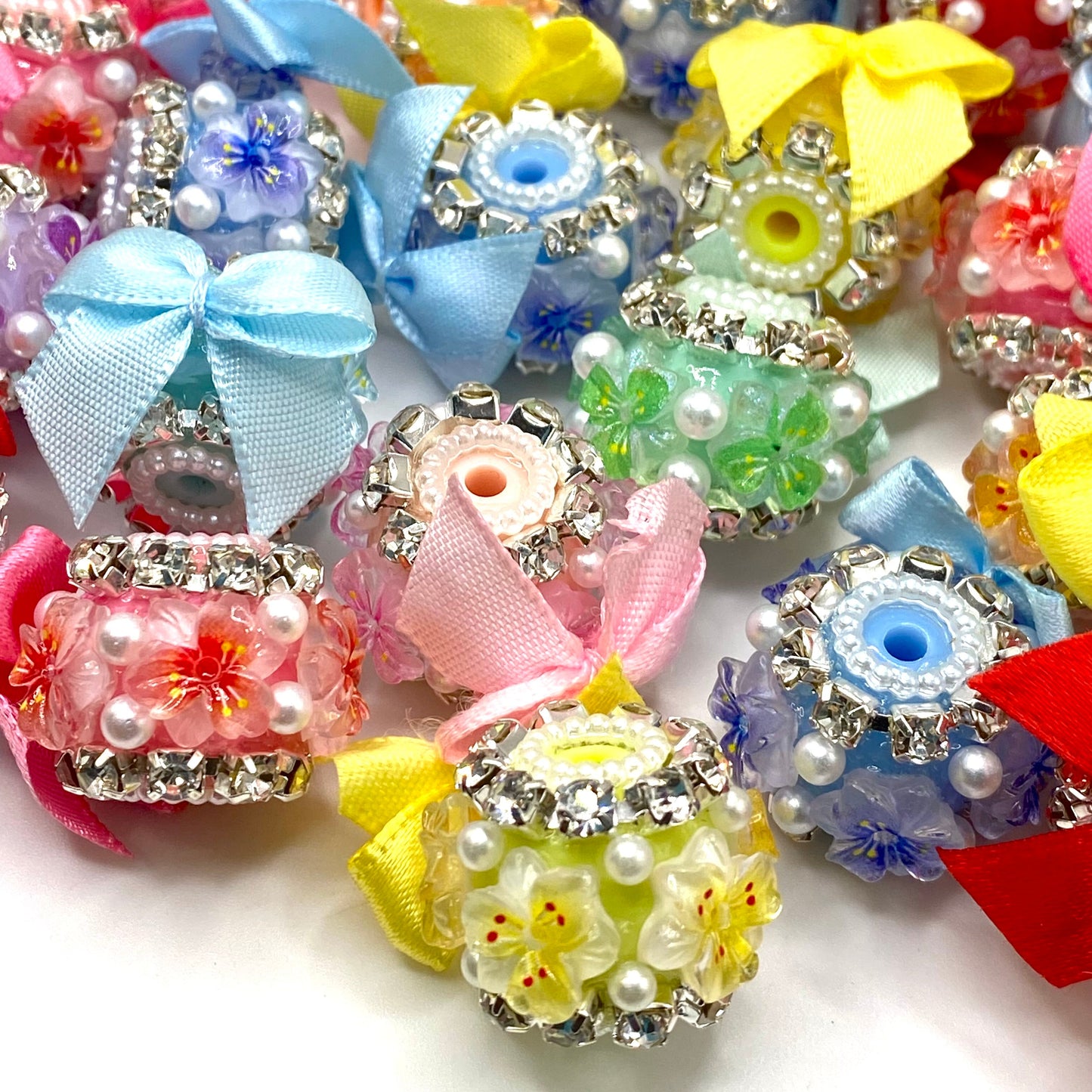 A Rainbow Rooted in Soil 2.0 Fancy Beads - 5pcs