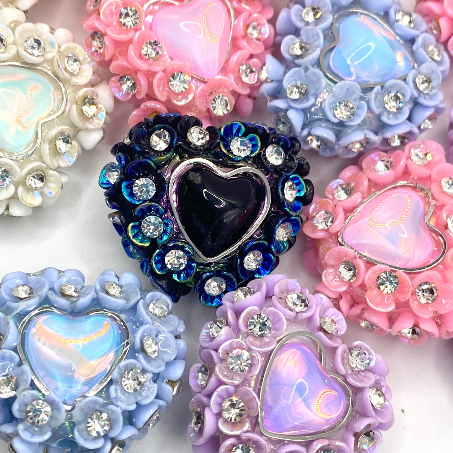 My Heart is Full Fancy Beads - 5pcs