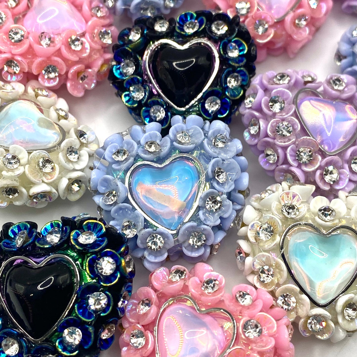 My Heart is Full Fancy Beads - 5pcs