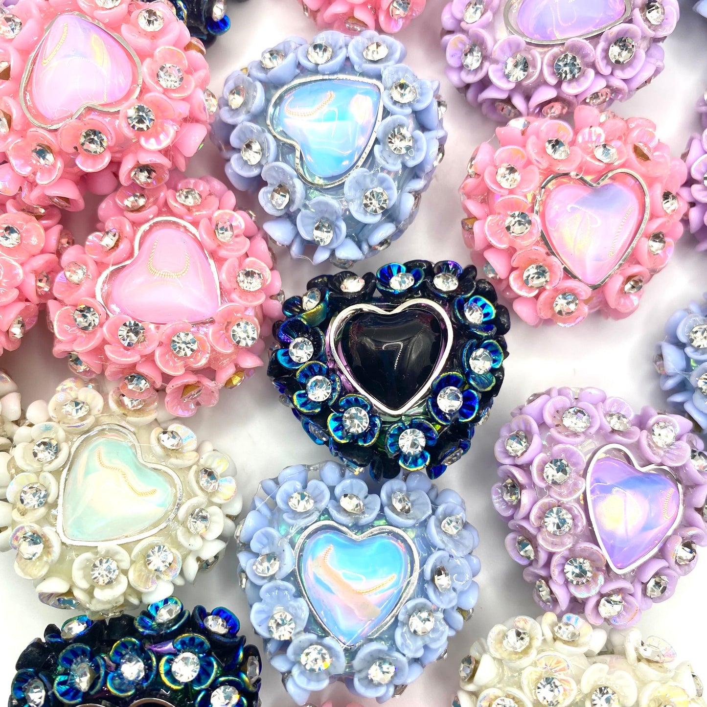 My Heart is Full Fancy Beads - 5pcs