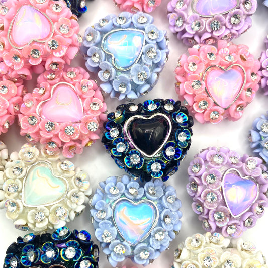 My Heart is Full Fancy Beads - 5pcs