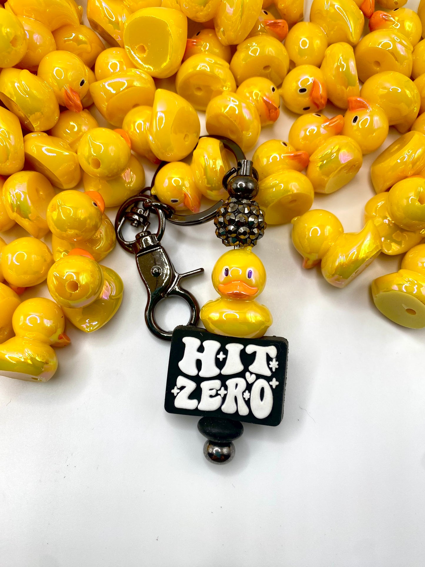 Lucky Duck Acrylic Beads